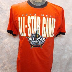 Wave NHL All Star Game 2012 Ottawa Men's Red T-shirt Siz M